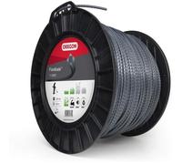 Fil débroussailleuse Carré Flexi-blade Noir/Gris ø2.7mm/250m Oregon 111087E De par sa composition ¿ 50 % d'âme flexible et 50 % de