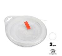 Fil débroussailleuse nylon - MATIJARDIN - 2 mm - 15 m - Rond - Blanc