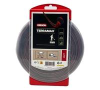 Fil débroussailleuse Ovale torsade Terramax Rouge/noir ø4 mm/26m Oregon 636776 Coupe facilement la végétation dense et robuste sur