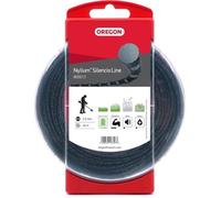 Fil débroussailleuse Rond Torsade Nylium Silencio Noir ø3.5mm/40m Oregon 800013 Faible niveau sonore pour une coupe confortable et