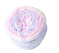 Fil d'écharpe de Couple 145g, couleur dégradé pois, longue teinture tissée à la main, boule chapeau mode for hommes et femmes(Color-10)