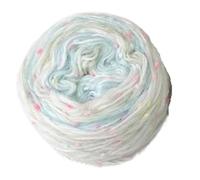 Fil d'écharpe de Couple 145g, couleur dégradé pois, longue teinture tissée à la main, boule chapeau mode for hommes et femmes(Color-07)