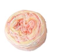 Fil d'écharpe de Couple 145g, couleur dégradé pois, longue teinture tissée à la main, boule chapeau mode for hommes et femmes(Color-08)