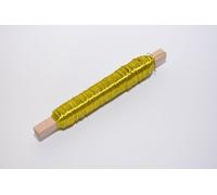 Fil Decolack fil d'attache fil d'enroulement fil de fleur or environ 0,50 mm 50 m
