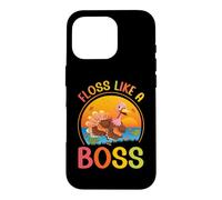 Fil Dentaire de Thanksgiving comme Un Patron de Dinde, pèlerin, Automne Coque pour iPhone 16 Pro