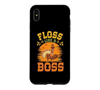 Fil Dentaire de Thanksgiving comme Un Patron de Dinde, pèlerin, Automne Coque pour iPhone XS Max