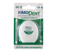 Fil dentaire Fimodent 50 m - classique ciré, idéal pour tous les espaces entre les dents