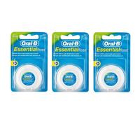 Fil dentaire Oral-B Essential Floss ciré à la menthe - paquet de 3