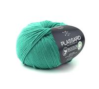 Fil d'été à tricoter BioColor 23 Bleu Canard 100%