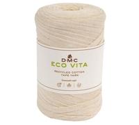 Fil DMC coton recyclé Eco Vita - Tape Yarn - 103 - Beige - 250 g - 120 m