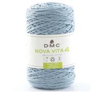 Fil DMC coton recyclé Nova Vita 4 - DMC - 250 g - Couleur Jean - Macramé - Crochet - Tricot