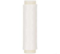 Fil élastique de pêche pour maintenir fermement l'appât de mer sur les hameçons - Bobine de 100 m - Pour une utilisation avec des appâts naturels doux sans contact direct (blanc)