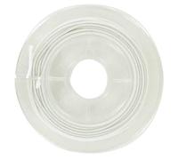 Fil Élastique Gainé Blanc 1 Mm X 5 M - Megacrea Diy
