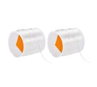 Fil élastique invisible en TPU pour la fabrication de bijoux professionnels et la couture 0,5 mm/0,8 mm, haute flexibilité et endurance, fil transparent