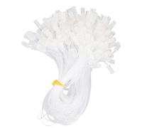Fil élastique invisible pour extensions de cheveux, ligne de poisson transparente à forte liaison, 200 pièces de fil élastique pour extensions de cheveux avec colle à durcissement