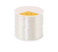 Fil Elastique pour Bracelet 0,5-1, mm for la Fabrication de Bijoux DIY (étirable)(0.7mm 90m)
