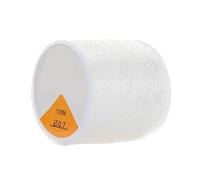 Fil Elastique pour Bracelet Fil élastique Transparent en Cristal, 500/100 m, for la Fabrication de Bijoux, Bracelets, Colliers, Accessoires(0.7mm,100m(1 Roll))