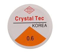 Fil élastique transparent de 10 m, cordon extensible pour fabrication de bijoux de 0,6 mm