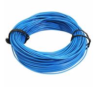 Fil electrique 0,50mm2 7-10 multibrin bleu (50m)