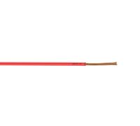 Fil électrique 10 mm² h07vr, à la coupe, rouge