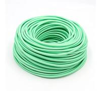 Fil Electrique 3 CORREUR 0.75MM2 Tissu Câble Couvert Cordon Vintage De Lumière Fil Électrique Textile D'alimentation Flexible(Mint green,5m)