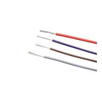 Fil électrique, Câble d'éclairage for suspension, fil de raccordement UL1007, cuivre étamé toronné, 300 V, isolé PVC, plusieurs tailles, multicolore(Black,2 Meters 16 AWG)