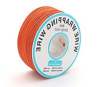 Fil électrique coloré orange 30 AWG de 0,25 mm - Kit électronique - Fil de cuivre étamé - Flexible et doux