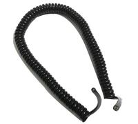 Fil électrique, cordon d'alimentation rétractable, Câble métallique extensible à 10 conducteurs, diamètre carré de 0,3 mm, fil spiralé blindé, 1 mètre 5 mètres(Stretch 3 meters)