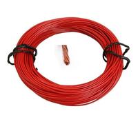 Fil électrique - CYCLINGCOLORS - 0,5 mm² - Cuivre multibrin - Rouge - Au mètre