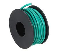 Fil électrique de jauge, silicone calibre 26, fil toronné AWG, connexion haute température, cuivre étamé, bobine bleue 30 m/100 pieds for câblage modèle, bricolage(Blue,24AWG)