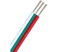Fil électrique, goulotte solide à 3 broches, câble d'éclairage 5050, fils électriques 18 AWG, 10 m, 2, 4, 5, 6 cœurs, connecteur de câble en cuivre étamé (couleur : 5 broches, taille : 50 m)(3pin,20m)
