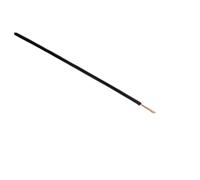 Fil électrique H07VK 1x1,5mm² noir - 5m - Zenitech