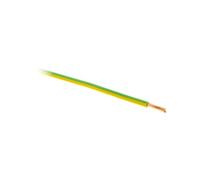 Fil électrique HO7V-R 6mm² 100m - jaune/vert - Zenitech