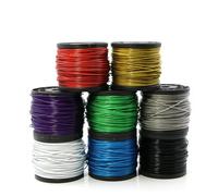 Fil éLectrique pour Maison, Câble en acier recouvert de PVC coloré de 20 mm, câble en acier inoxydable, corde à linge extensible, corde d'escalade de camping(Blue)
