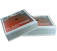 fil electrique souple boite 50 metres de section 4 mm ? noir -