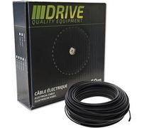 FIL ELECTRIQUE SOUPLE BOITE 50 METRES de SECTION 4 mm² NOIR