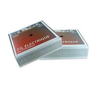 FIL ELECTRIQUE SOUPLE BOITE 50 METRES de SECTION 4 mm² ROUGE