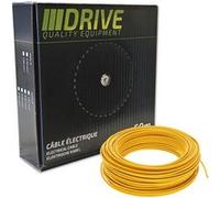 fil electrique souple boite de 50 metres de section 1 mm² jaune - Oc-pro G