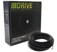 fil electrique souple boite de 50 metres de section 1 mm² noir - Oc-pro Noir