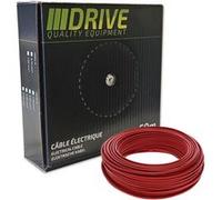 fil electrique souple boite de 50 metres de section 4 mm² rouge - Oc-pro Rouge G