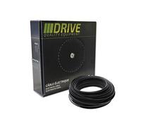 fil electrique souple boite de 50 metres de section 6 mm² noir -