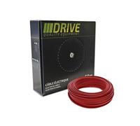 fil electrique souple boite de 50 metres de section 6 mm² rouge -