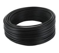 Fil électrique souple de couleur noir