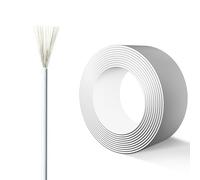 Fil Électronique Flexible En Cuivre Étamé Isolé PVC, Calibre 32/30, 25/50/100 Pieds, Avec Ruban Isolant, Certifié UL, Multicolore, for Câbles Audio Et Appareils Électroménagers(100ft,32AWG-white)