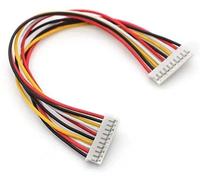 Fil électronique PH2.0 PH 2.0mm, 10 pièces, fil Terminal à Double tête, câble 10cm/20cm/30cm, 26awg, connecteur du même côté/côté inversé(Same side,20cm,3P)