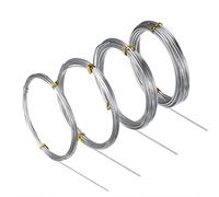 Fil en acier inoxydable 304 de 0,1 mm 10m, 0,5 mm 10m, 1 mm 5 m, 2mm 1m, pour loisirs créatifs, travaux manuels, travaux manuels, sculpture, bijoux, bonsaï, fil de jardin