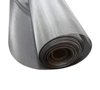 fil en acier inoxydable, Le grillage tissé d'acier inoxydable couvre la maille 40 0.5mm une couleur 1.2x(1-8) m(1.2x7m)