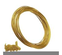 Fil En Aluminium | Bijoux Flexibles Pour L'accès De Bijoux Bricolage Pour Bracelet, Collier, Travail De Perles Et Artisanat Flexible Enroulement De La Gemme Pour La Fabrication De Joies