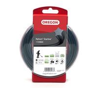 Fil en étoile Oregon Nylium pour coupe-bordures et débroussailleuses, cinq arêtes de coupe pour une finition propre, nylon professionnel, convient aux débroussailleuses à essence, 3mm-15m ( 110986E)