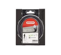 Fil en étoile Oregon Nylium pour coupe-bordures et débroussailleuses, cinq arêtes de coupe pour une finition propre, nylon professionnel, convient aux débroussailleuses à essence, 2,4mm-15m ( 110985E)